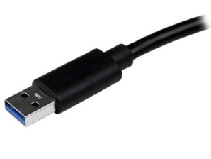 Adaptador Tarjeta de Red StarTech.com Ethernet - 1 Puerto RJ45 - Externa USB 3.0 - Negro EXTERNA USB 3.0 CON USB NEGRO