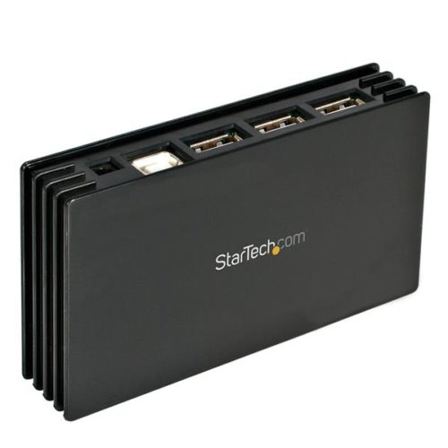 StarTech.com Hub USB A 2.0 de 7 Puertos, 480 Gbit/s, Negro COMPACTO DE 7 PUERTOS USB HI SPEED