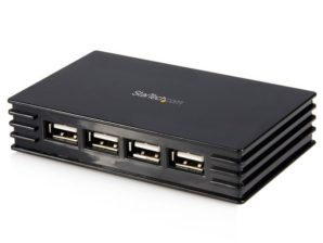 StarTech.com Hub USB 2.0, 4 Puertos, 480 Gbit/s, Negro COMPACTO DE 4 PUERTOS NEGRO