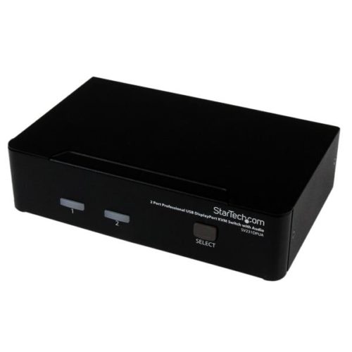 StarTech.com Switch Profesional KVM, DisplayPort/USB, 2 Puertos KVM 2 PUERTOS DISPLAYPORT USB