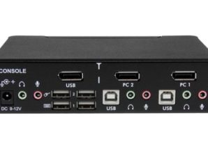 StarTech.com Switch Profesional KVM, DisplayPort/USB, 2 Puertos KVM 2 PUERTOS DISPLAYPORT USB