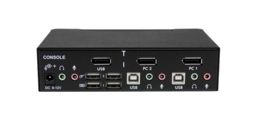 StarTech.com Switch Profesional KVM, DisplayPort/USB, 2 Puertos KVM 2 PUERTOS DISPLAYPORT USB