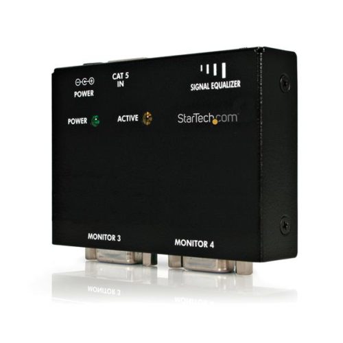 StarTech.com Receptor Remoto de Extensor de Video VGA por Cable Cat5 UTP Ethernet RJ-45 VIDEO VGA CAT5 UTP ETHERNET RJ45