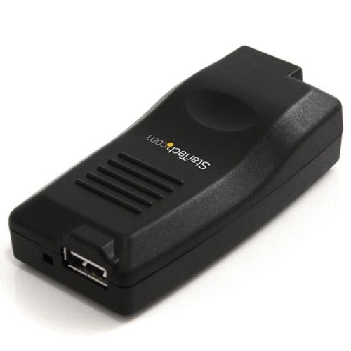 Servidor Dispositivos StarTech.com USB1000IP - Ethernet 1 Puerto USB Sobre Red IP - Negro 1 PUERTO USB SOBRE RED IP