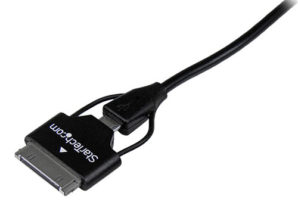 Cable StarTech.com USB 2.0, USB A Macho - Micro USB B Macho, 65cm, Negro MICRO USB SAMSUNG GALAXY TAB .