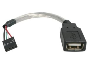 StarTech.com Cable Adaptador para Tarjeta Madre USB 2.0 Hembra - IDC 4-pin Hembra, 15cm USB A IDC 4PIN PLACA MADRE