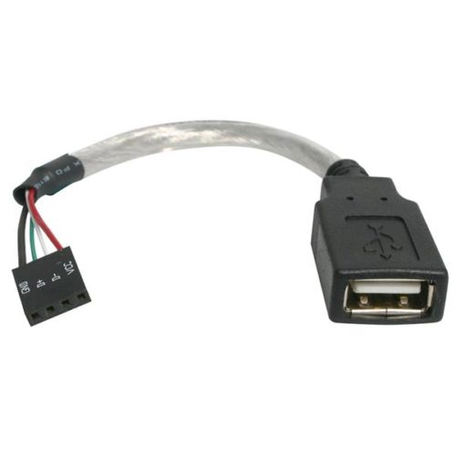 StarTech.com Cable Adaptador para Tarjeta Madre USB 2.0 Hembra - IDC 4-pin Hembra, 15cm USB A IDC 4PIN PLACA MADRE