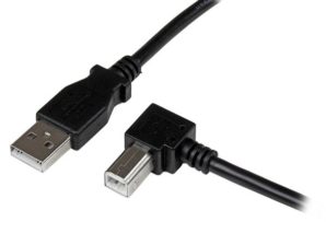 StarTech.com Cable USB 2.0 para Impresora, USB A Macho - USB B Macho, 3 Metros USB B ACODADO ANGULO DERECHO .