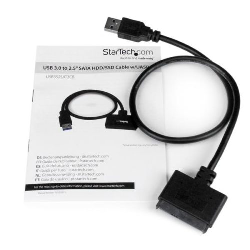 CABLE ADAPTADOR USB 3.0 UASP A SATA III PARA DISCO DE 2.5