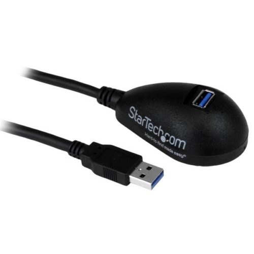 Cable de Extensión StarTech.com USB 3.0 A Macho - USB A Hembra, 1.5 Metros, Negro TIPO A MACHO A HEMBRA .