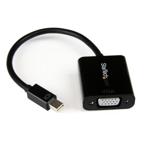 Startech.com Cable Adaptador de Video Mini DisplayPort - VGA, 10cm, Negro DISPLAYPORT DP A VGA .