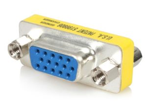 Startech.com Cambiador Delgado de Género VGA Hembra - VGA Hembra VGA HD15 HEMBRA A HEMBRA .
