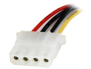Cable de Poder Startech.com Molex (4-pin) Hembra - SATA, 30cm A SATA ALIMENTACION CORRIENTE .