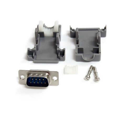 StarTech.com Conector D-Sub DB9 Serial Macho Ensamblado con Carcasa Plástica ENSAMBLADO CON CARCASA PLASTICA
