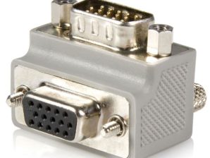 Startech.com Adaptador de Cable VGA Macho - VGA Hembra Tipo 2 Acodado a la Derecha TIPO 2 ACODADO A LA DERECHA M A .
