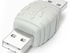 Adaptador Startech.com de Cable USB A Macho - USB A Macho, Blanco MACHO A USB A MACHO .
