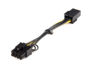 Startech.com Cable de Poder PCI Express 6-pin - 8-pin, 15cm PCI EXPRESS 6 PINES A 8 PINES .