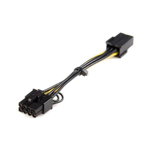 Startech.com Cable de Poder PCI Express 6-pin - 8-pin, 15cm PCI EXPRESS 6 PINES A 8 PINES .