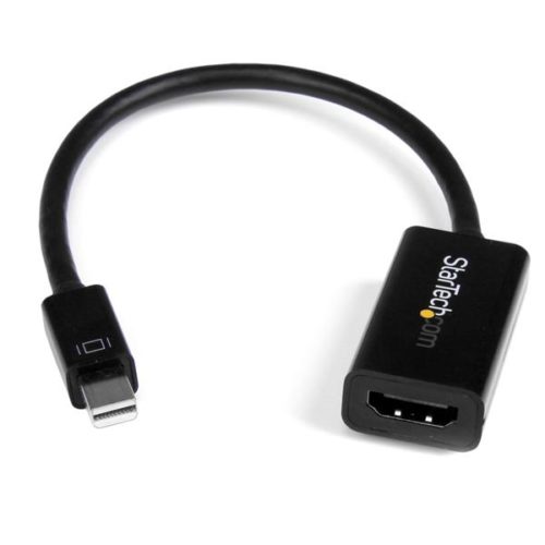 Startech.com Convertidor de Video Mini DisplayPort - HDMI, 15cm, Negro HDMI ACTIVO DP 4K 30HZ NEGRO