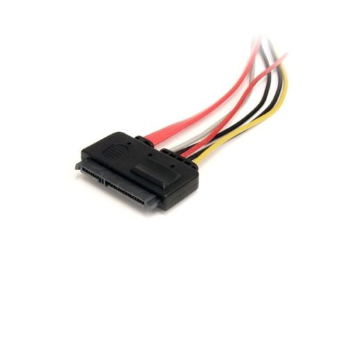 Cable de Poder Startech.com SATA Macho - SATA Hembra, 30cm 22 PIN SERIAL ATA MACHO HEMBRA .