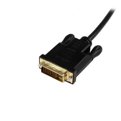 StarTech.com Cable Activo de Vídeo Externo Mini DisplayPort - DVI, 1.8 Metros, Negro MINI DISPLAYPORT A DVI NEGRO