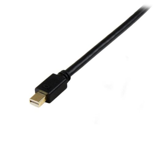 StarTech.com Cable Activo de Vídeo Externo Mini DisplayPort - DVI, 1.8 Metros, Negro MINI DISPLAYPORT A DVI NEGRO
