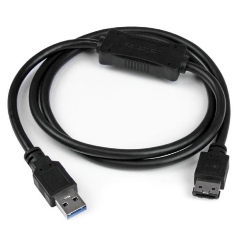 Cable StarTech.com USB 3.0 - eSATA para Disco Duro o SSD, SATA 6Gbps, 91cm A ESATA PARA DISCO DURO O SSD .