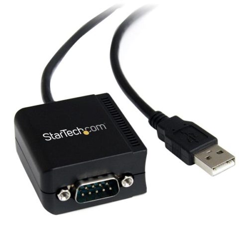 StarTech.com Cable USB a 1 Puerto Serie Serial RS232 DB9 FTDI Aislamiento Óptico, 1.8 Metros SERIAL RS232 FTDI AISLAMIENTO .