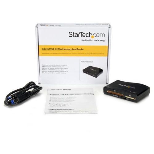 StarTech.com Lector de Tarjetas de Memoria Flash USB 3.0 FLASH USB 3.0