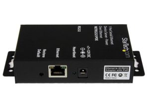 StarTech.com Servidor de Dispositivos Serie de 1 Puerto RS-232 con Power over Ethernet PoE, Conversor Serial a Red IP PUERTO POWER OVER ETHERNET IP