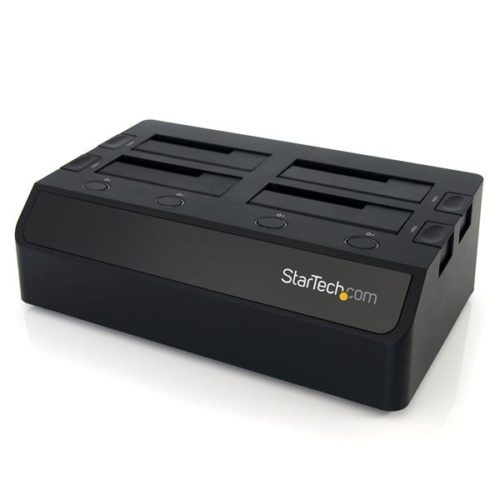 DOCKING STATION USB 3.0 SATA 4 BAHIAS 2.5 Y 3.5 PARA DISCO DU.O