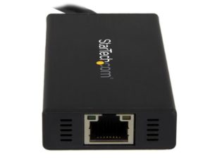 StarTech.com Hub USB A 3.0 de Aluminio con 3 Puertos USB y Adaptador de Red Ethernet Gigabit 3 PUERTOS Y ADAPTADOR ETHERNET .