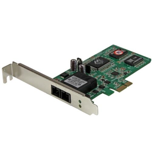 StarTech.com Tarjeta de Red Ethernet PCI Express de Fibra SC Multimodo, 550m FIBRA RED SC MULTIMODO 550M