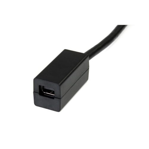StarTech.com Cable Adaptador DisplayPort Macho - mini DisplayPort Hembra, 15cm, Negro DP MACHO A HEMBRA CONVERTIDOR .
