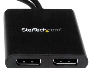 StarTech.com Splitter Multiplicador Mini DisplayPort - 2x DisplayPort, Negro 2 PUERTOS DISPLAYPORT HUB MST .