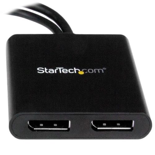 StarTech.com Splitter Multiplicador Mini DisplayPort - 2x DisplayPort, Negro 2 PUERTOS DISPLAYPORT HUB MST .