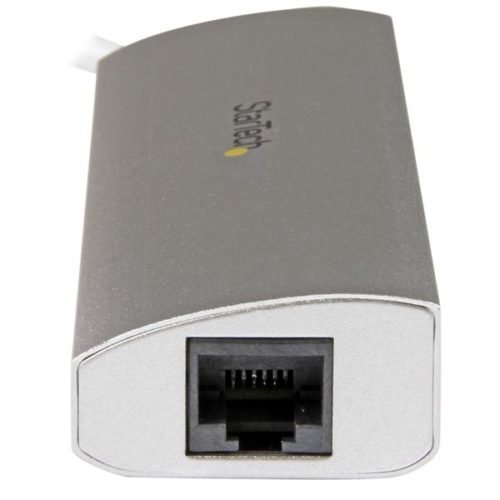 StarTech.com Hub Concentrador de 3 Puertos USB A 3.0 con Adaptador de Red Ethernet Gigabit CABLE 3 PUERTOS USB Y RED