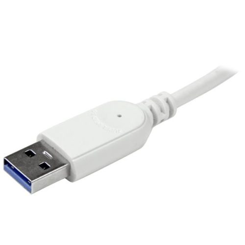 StarTech.com Hub Concentrador de 3 Puertos USB A 3.0 con Adaptador de Red Ethernet Gigabit CABLE 3 PUERTOS USB Y RED
