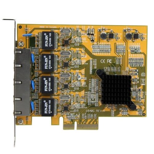 StarTech.com Tarjeta PCI Express Ethernet Gigabit de 4 Puertos RJ-45, Alámbrico, 2000 Mbit/s 4 PUERTOS RJ45 .