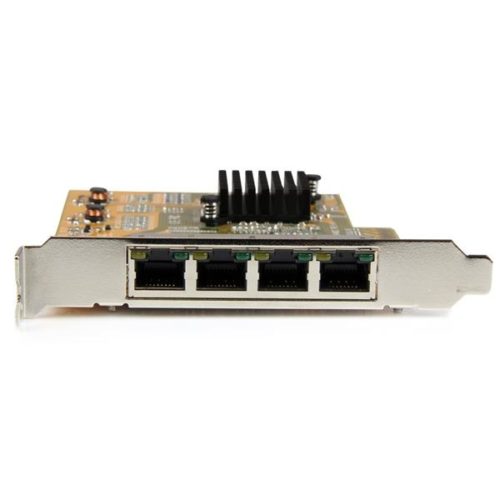 StarTech.com Tarjeta PCI Express Ethernet Gigabit de 4 Puertos RJ-45, Alámbrico, 2000 Mbit/s 4 PUERTOS RJ45 .