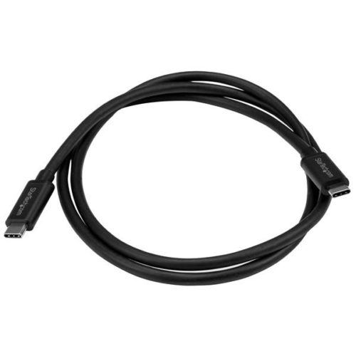 StarTech.com Cable USB 3.1 C Macho - USB 3.1 C Macho, 1 Metro, Negro USB TYPE-C .