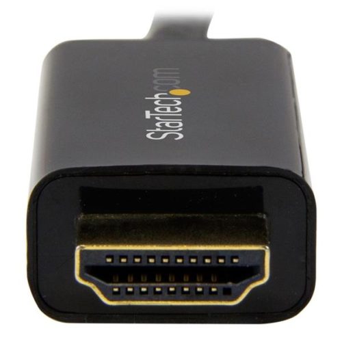 StarTech.com Cable DisplayPort Macho - HDMI Macho Ultra HD 4K, 1 Metro, Negro A HDMI DE 1M NEGRO ULTRA HD 4K .
