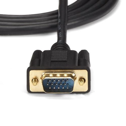 StarTech.com Cable Convertidor Activo HDMI y micro-USB - VGA, 1.8 Metros, Negro HDMI A VGA 1920X1200 1080P .