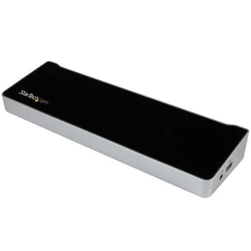 StarTech.com Docking Station USB3DOCKH2DP, 5x USB 3.0, 1x RJ-45, 2x DisplayPort TRIPLE PARA LAPTOP .