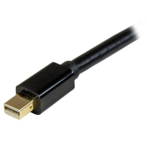 StarTech.com Cable Mini DisplayPort Macho - HDMI Macho Ultra HD 4K, 2 Metros, Negro MINI DISPLAYPORT A HDMI 2M NEGRO.