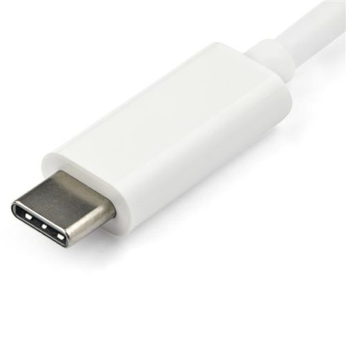 StarTech.com Adaptador de Video USB C - VGA, Blanco CONVERTIDOR USB TYPE-C VGA BLANC.