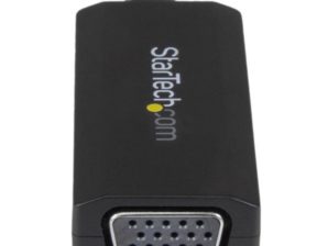 StarTech.com Adaptador de Video USB 3.0 Macho - VGA Hembra con Controladores Incorporados, Negro CONTROLADORES INCORPORADOS .