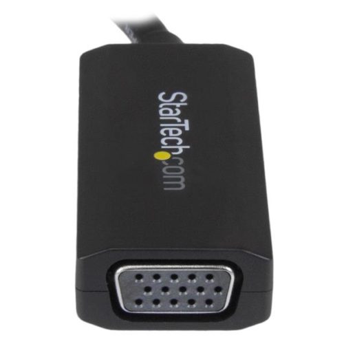 StarTech.com Adaptador de Video USB 3.0 Macho - VGA Hembra con Controladores Incorporados, Negro CONTROLADORES INCORPORADOS .