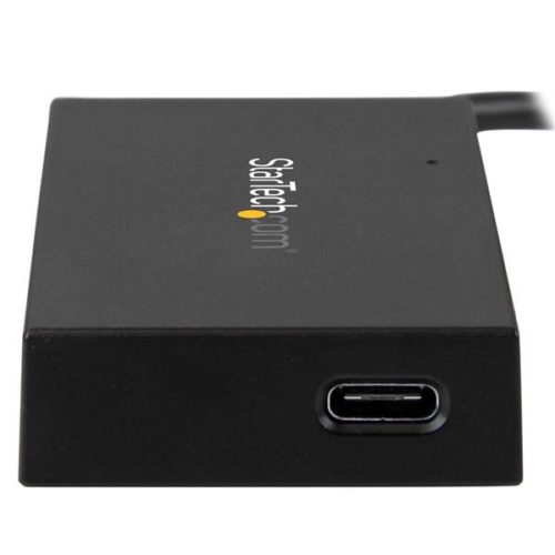 StarTech.com Hub Concentrador USB C 3.0 Macho - 1x USB C/ 3x USB A, Negro A 1X USB-C 3X USB-A