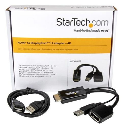 StarTech.com Convertidor HDMI Macho - DisplayPort Hembra 4K ADAPTADOR 4K